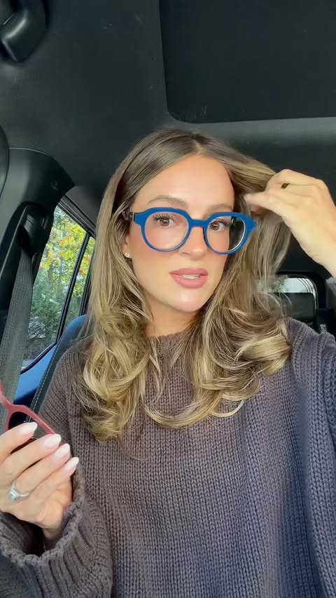 Instagram post by @tessalindsaygarcia for Pair Eyewear. Caption reads: Cutie new frames from @paireyewear !! They just....