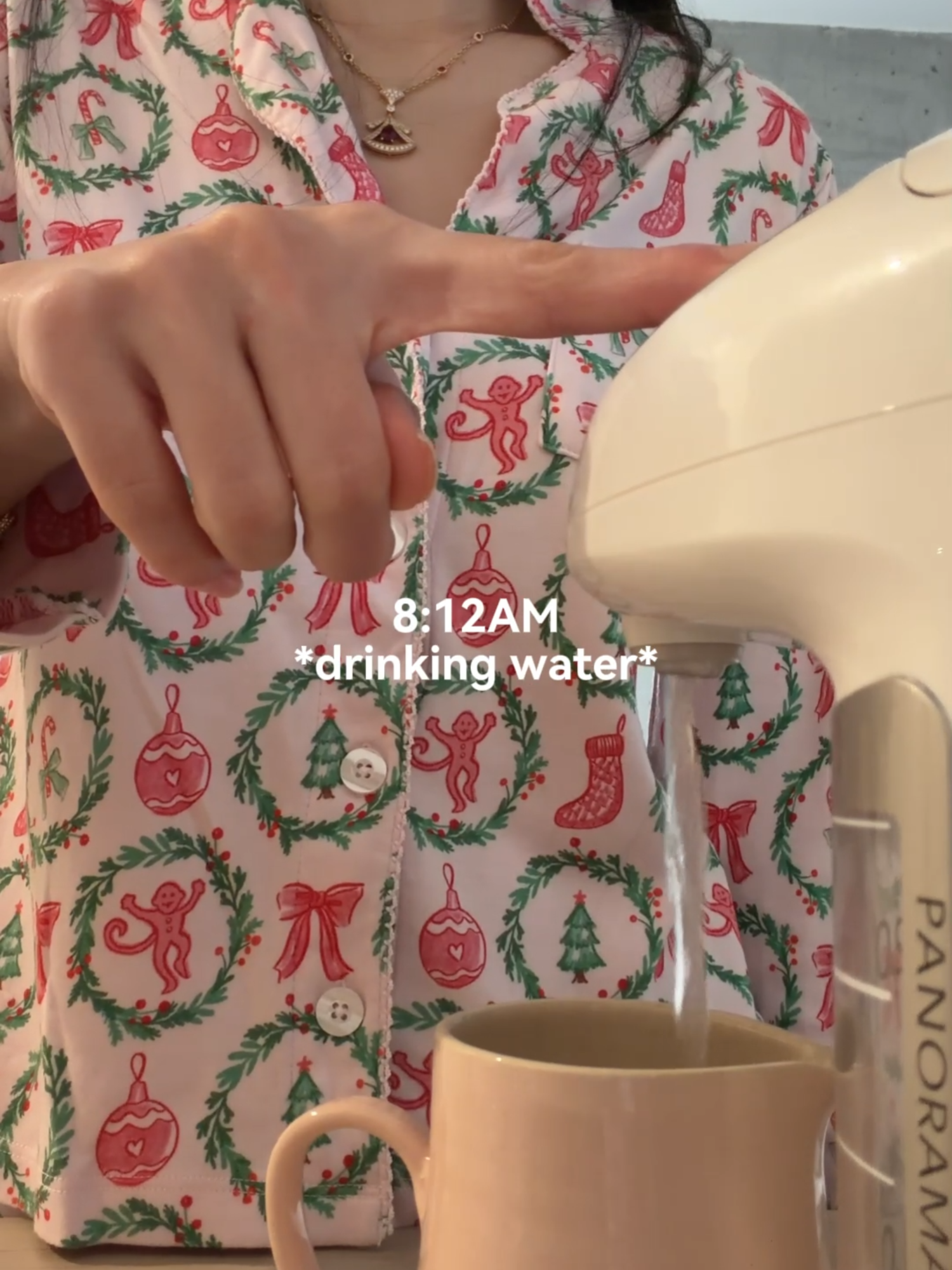 TikTok post by @mialicewu for Bedsure Home. Caption reads: [...] favorite way to ease into the....