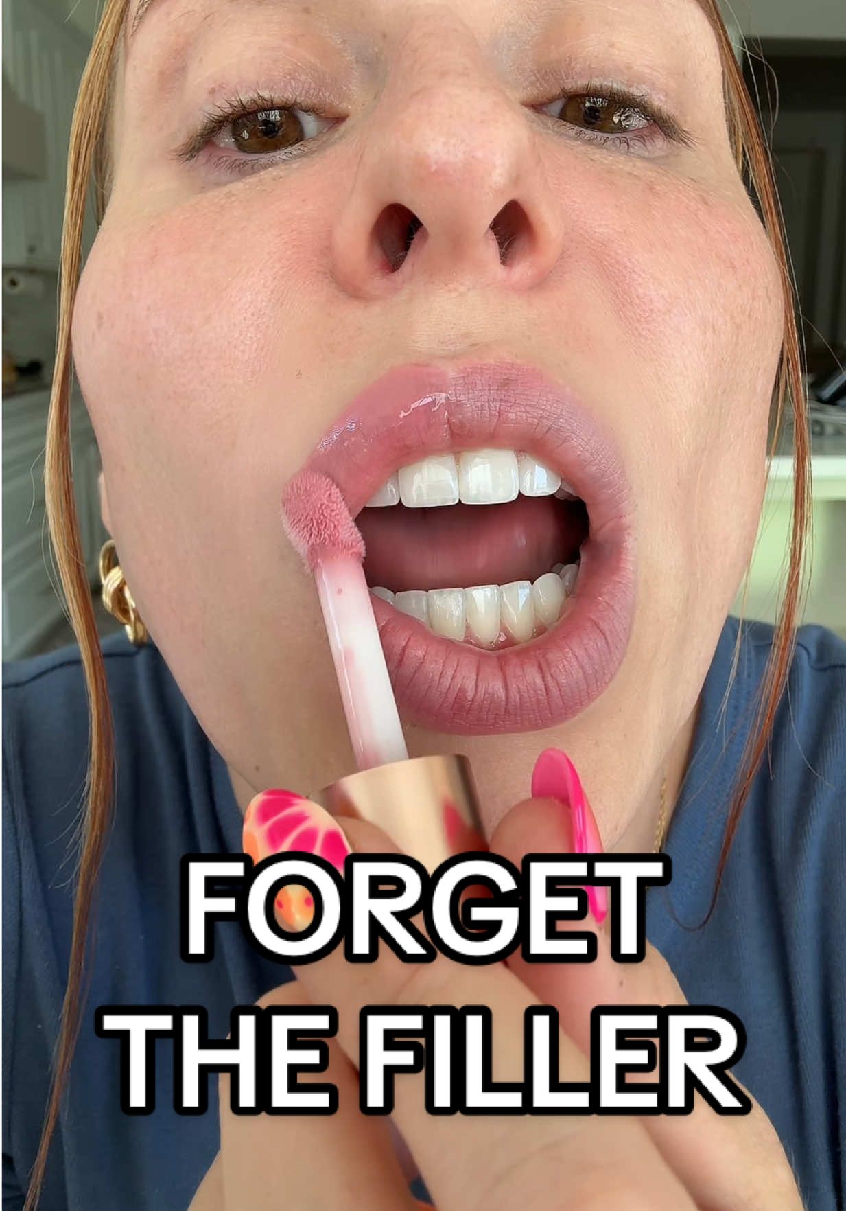 TikTok post by @oliviamarkle for LAWLESS Beauty. Caption reads: [...] to this THANK YOU #forgetthefiller....