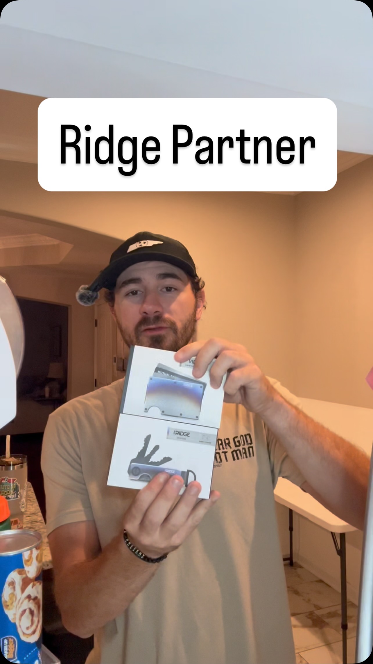 Instagram post by @anthony.jarvis4 for Ridge. Caption reads: @ridge sent me their daily driver kit and I [...].