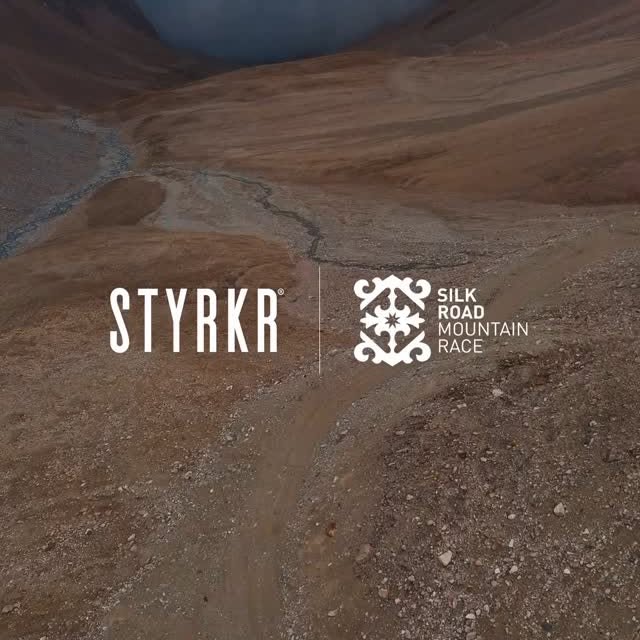 Instagram post by @silkroadmountainrace for Styrkr. Caption reads: We’re proud to announce STYRKR @styrkr.uk as the....