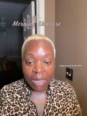 TikTok post by @darkskinbeauty2 for Heritage Store. Caption reads: [...] @Prequel @The Heritage Store @medicube....