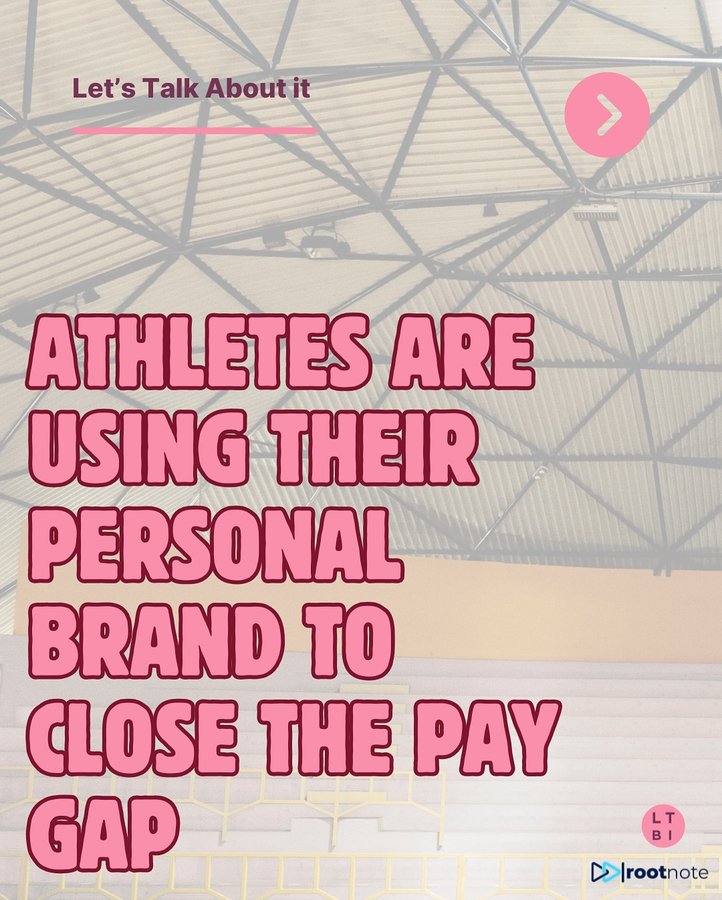 Instagram post by @ltbipod for Parity. Caption reads: [...] #wnsl #wnba #vb #womensathletes #parity....