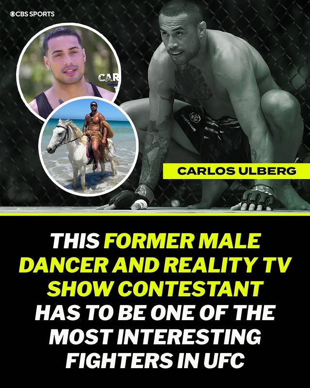 Instagram post by @ufconparamount for UFC. Caption reads: One of UFC’s most interesting stories enters the....