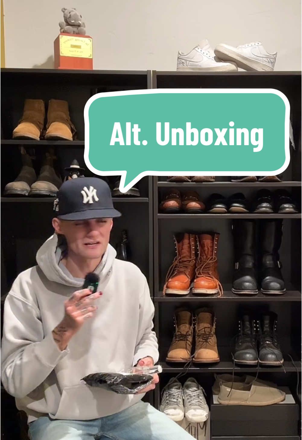 TikTok post by @the_denim_guy for ALT. Fragrances. Caption reads: @ALT. Fragrances give them a go! Amazing....