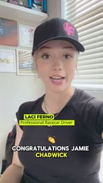 Instagram post by @pippamann for Parity. Caption reads: If anyone knows how powerful Jamie Chadwick’s INDY....