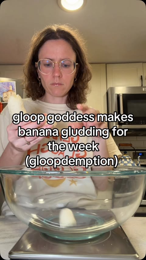 Instagram post by @triedandtruerecipes for Caraway. Caption reads: [...] recipe here: 🧚 GLOOP BOWL GLIVEAWAY 🧚....