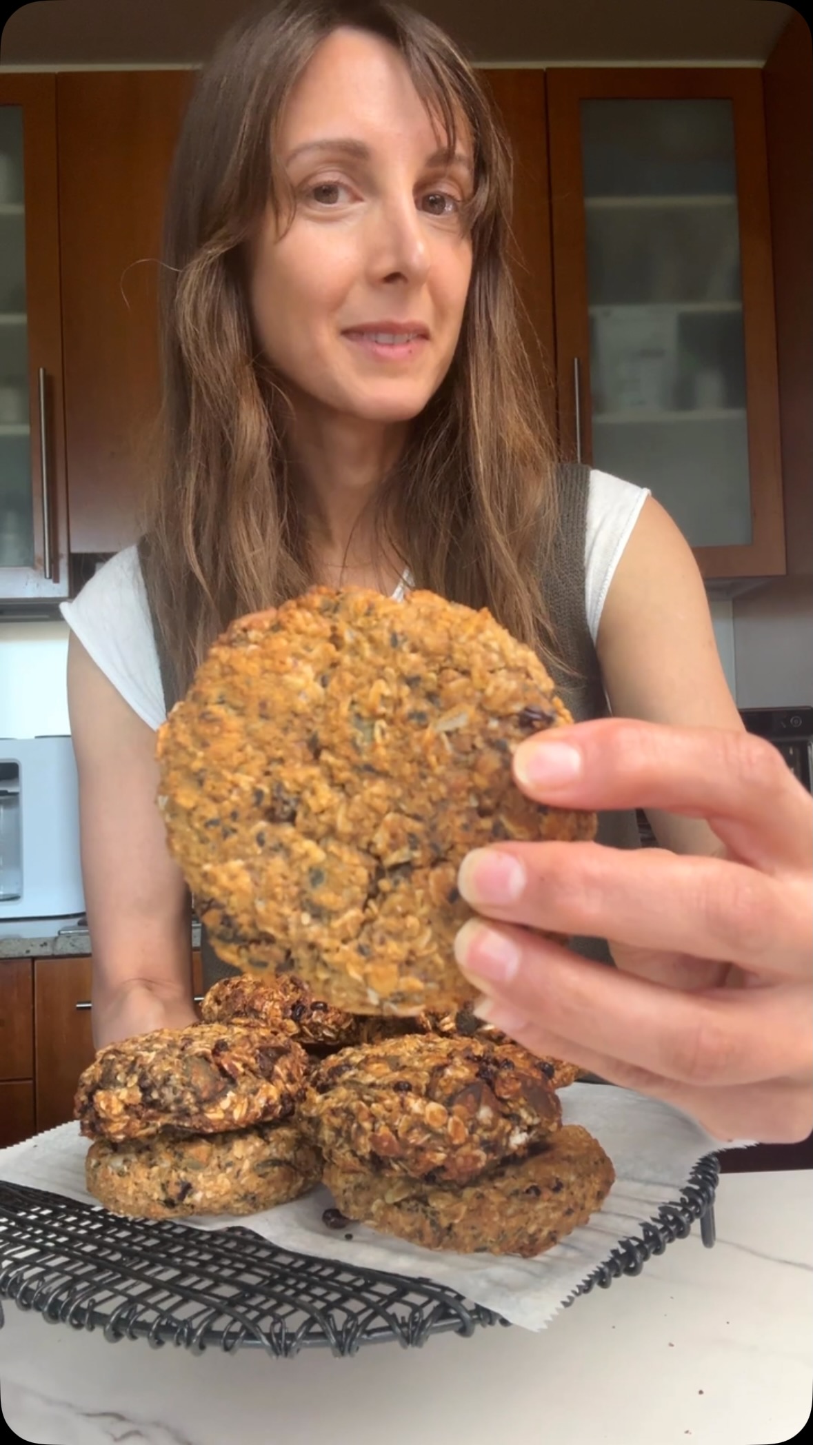 Instagram post by @cookingforpeanuts for One Degree Organic Foods. Caption reads: Dairy-free, nut-free, refine-sugar-free, oil-free,....