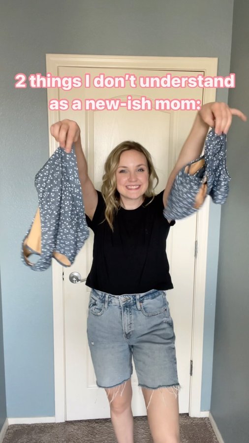 Instagram post by @the_handmade_homemaker for Geode Swimwear. Caption reads: [...] wear my new suit! This one is from....