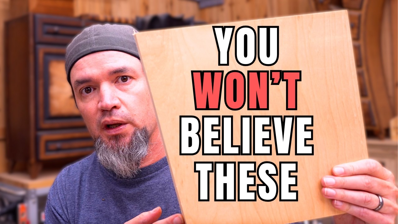 YouTube post by @MatthewPeechWoodworking for Kreg Tool. Caption reads: Easy Woodworking Projects That Make Profit - ....