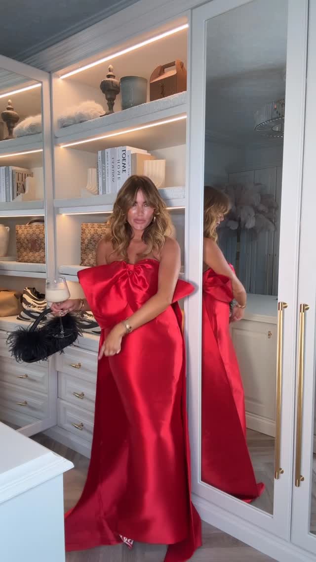 Instagram post by @taramays25 for Club L London. Caption reads: So u don’t know how many new dresses it takes to....