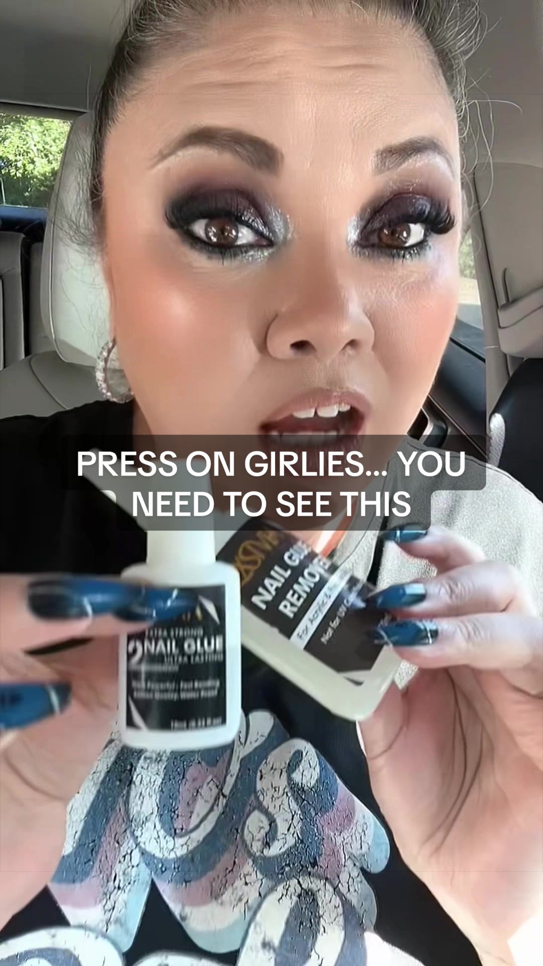 TikTok post by @clutchmypearlsbymonica for Exsivia. Caption reads: [...] GIRLIES… YOU NEED TO SEE THIS 👀 💅🏼....