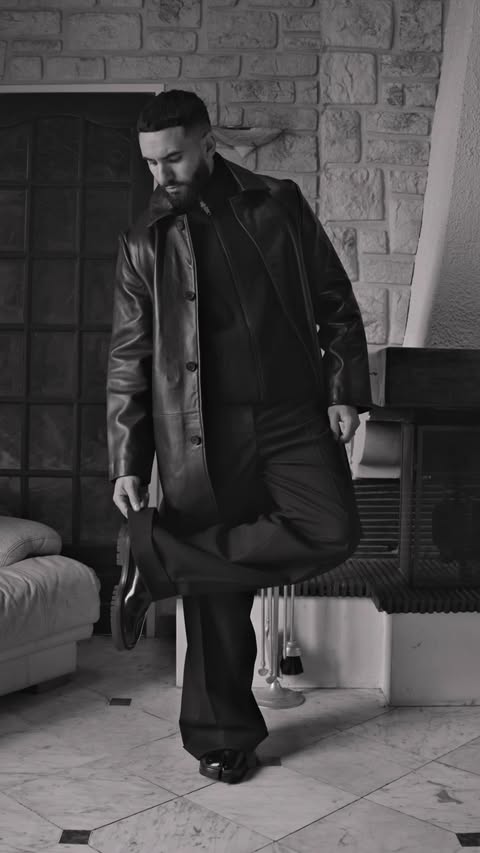Instagram post by @yujigo_ for The Kooples. Caption reads: perfect partywear with @thekooples 🖤✨ — Comment «....