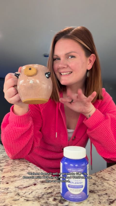 Instagram post by @brittanymolfese for Centrum. Caption reads: [...] and supported every day. 

I reach for....