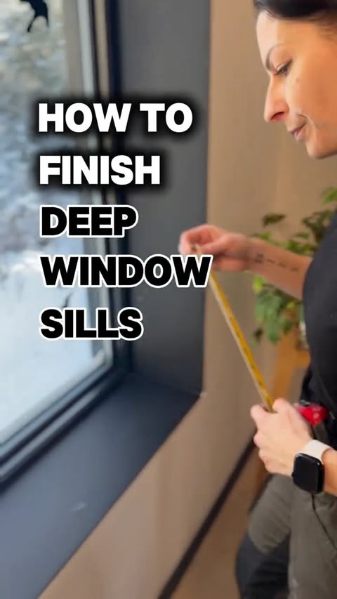 Instagram post by @tile.construction for RZ Mask. Caption reads: Tile is an excellent option for finishing deep....