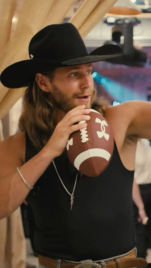Instagram post by @warrenzeiders for Under Armour. Caption reads: [...] ahead for Halftime at the VMAs with....