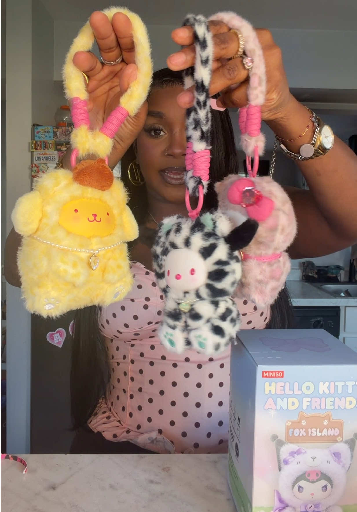 TikTok post by an influencer for MINISO. Caption reads: [...] in my top 5 right now😍🧸@MINISO OFFICIAL....