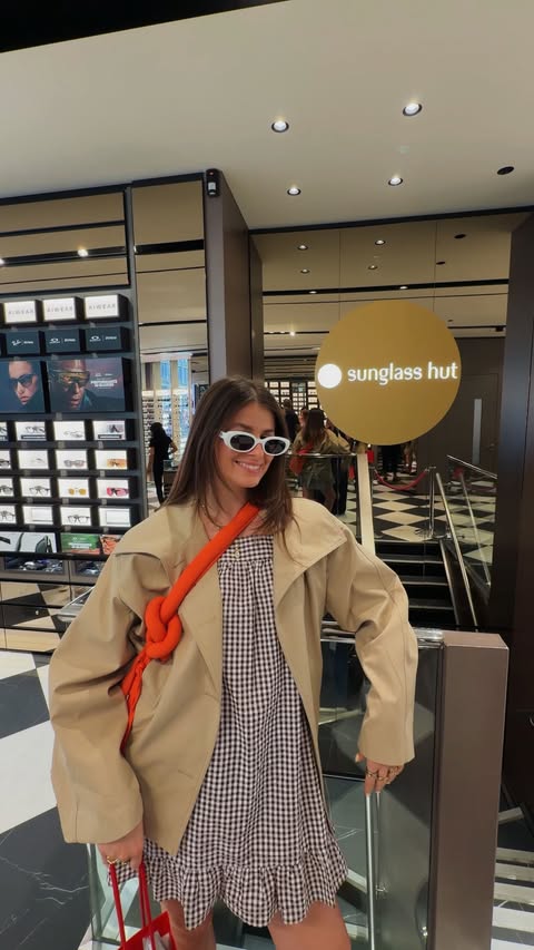 Instagram post by @tabithamy1 for Sunglass Hut. Caption reads: [...] to the star of the show: my new Sunglass Hut....