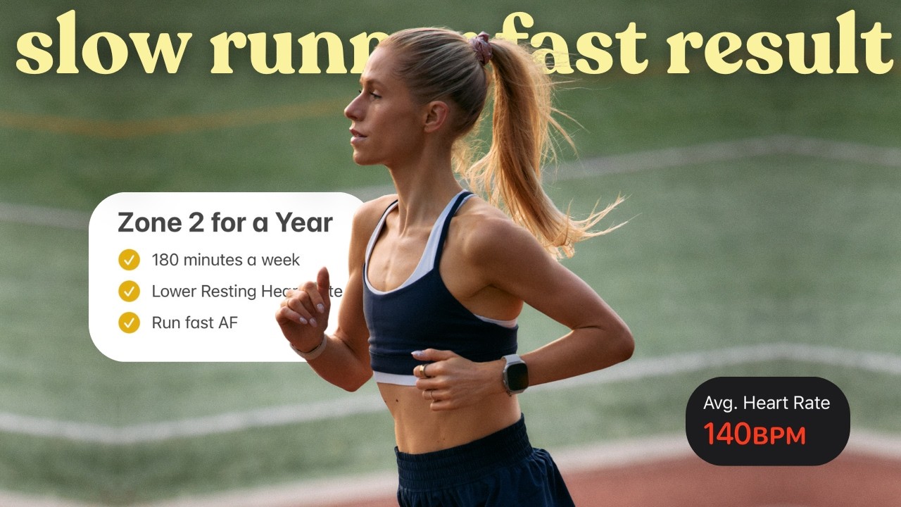 YouTube post by @KeltieOConnor for AG1. Caption reads: I Did Zone 2 Cardio for a Year *heres what....