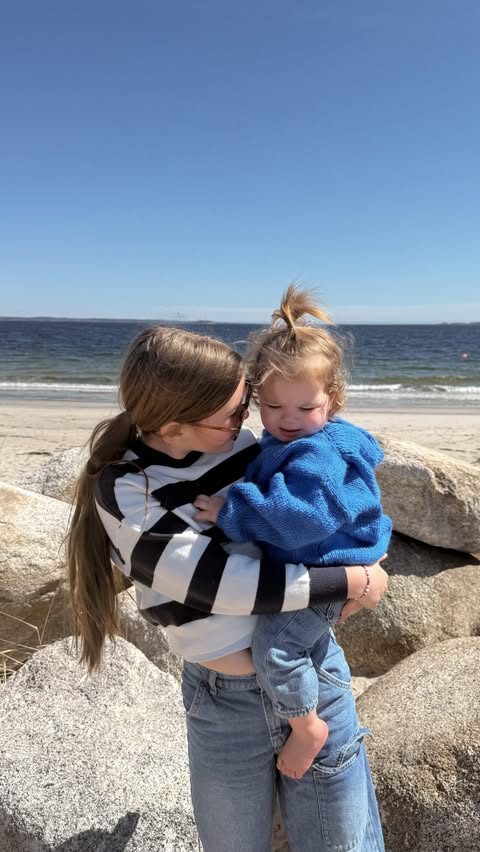 Instagram post by @sheridaningalls for Blue Lizard Australian Sunscreen. Caption reads: Watching my girls grow up together has been one of....