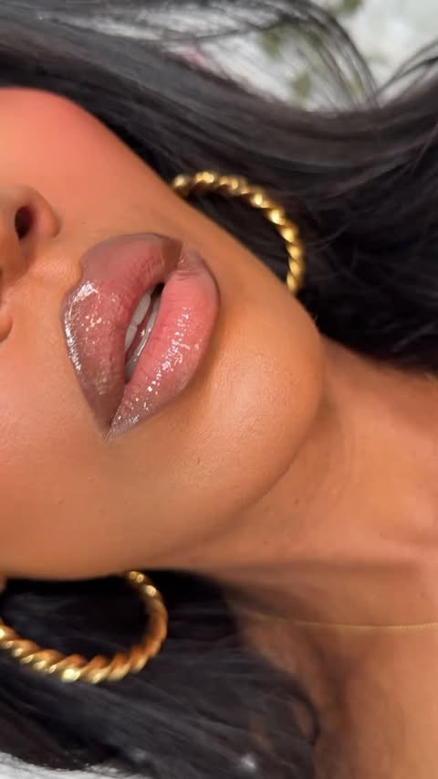 Instagram post by @makeupshayla for The Lip Bar. Caption reads: The most perfect pinky brown lip combo✨ it never....