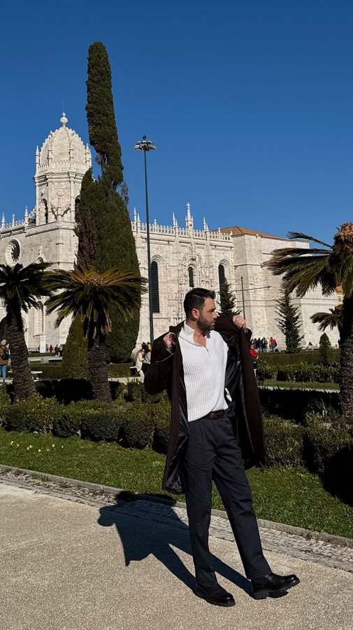 Instagram post by @erdemosmann for Beymen. Caption reads: Lizbon’da 2. Gün 👌

#reklam #stil #style....