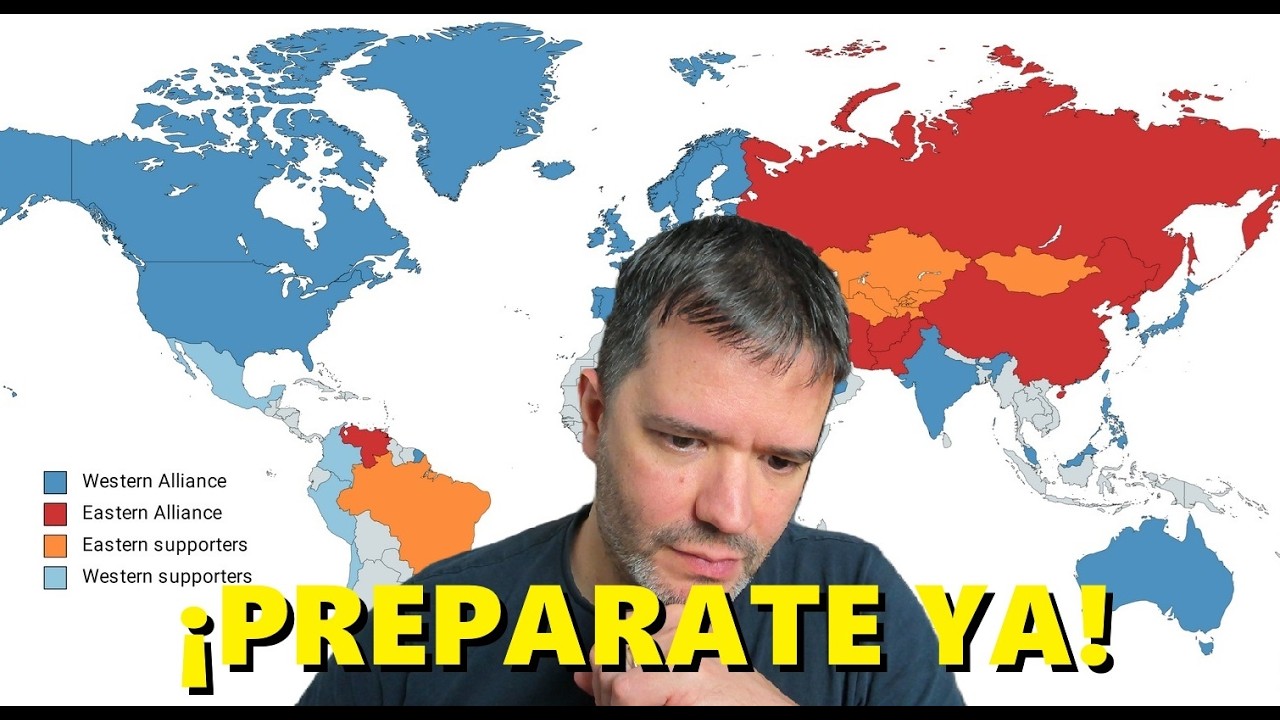YouTube post by @SupervivenciaModerna for Coinbase. Caption reads: You are NOT prepared for what's coming.