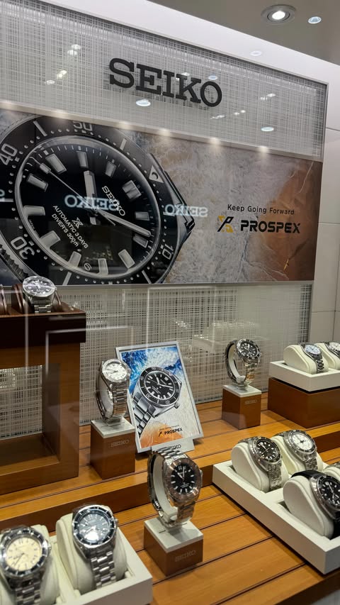 Instagram post by @bobsledbree for Seiko Watches. Caption reads: Before I left Australia I got to pick up my new....