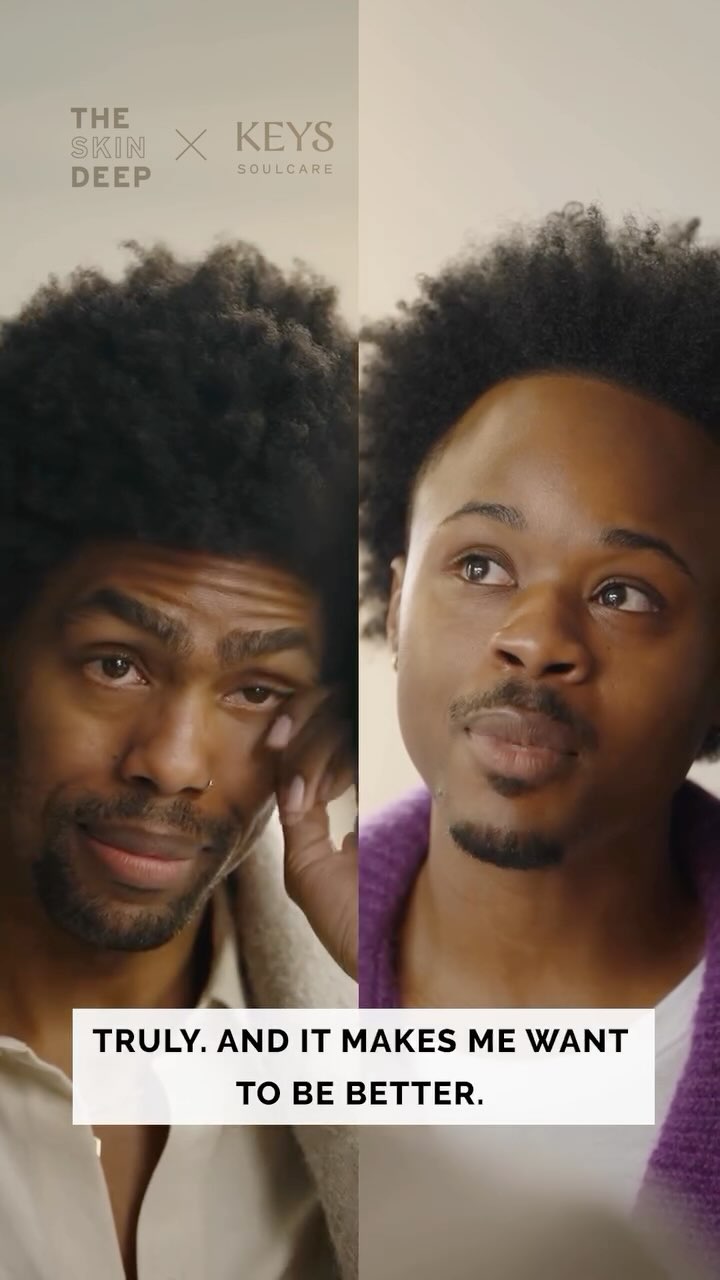 Instagram post by @therealdarrengraham for Keys Soulcare. Caption reads: You are the manifestation of everything that I....