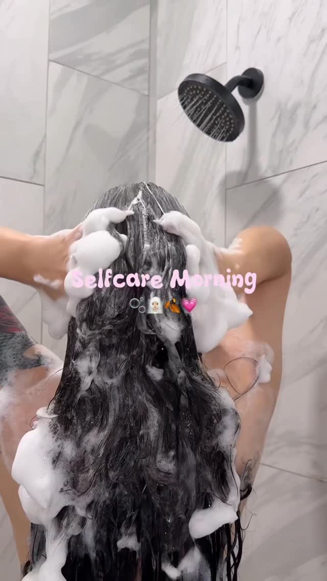 Instagram post by @its_selfcareee for Pacifica Beauty. Caption reads: glowy skin 🫧 + slow selfcare mornings>>....