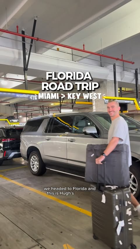Instagram post by @ourlondonlittlelife for VISIT FLORIDA. Caption reads: ad We’ve always dreamed of doing a lil US road....