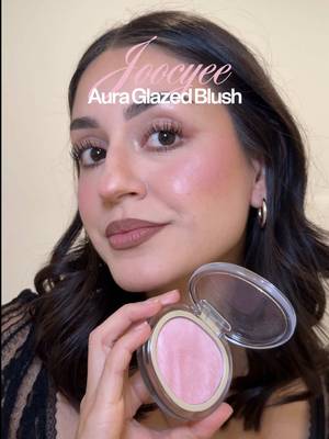 TikTok post by @brissahuerta99 for JOOCYEE US. Caption reads: The blush of the season 🌸💗🎀 @JOOCYEE US Aura....