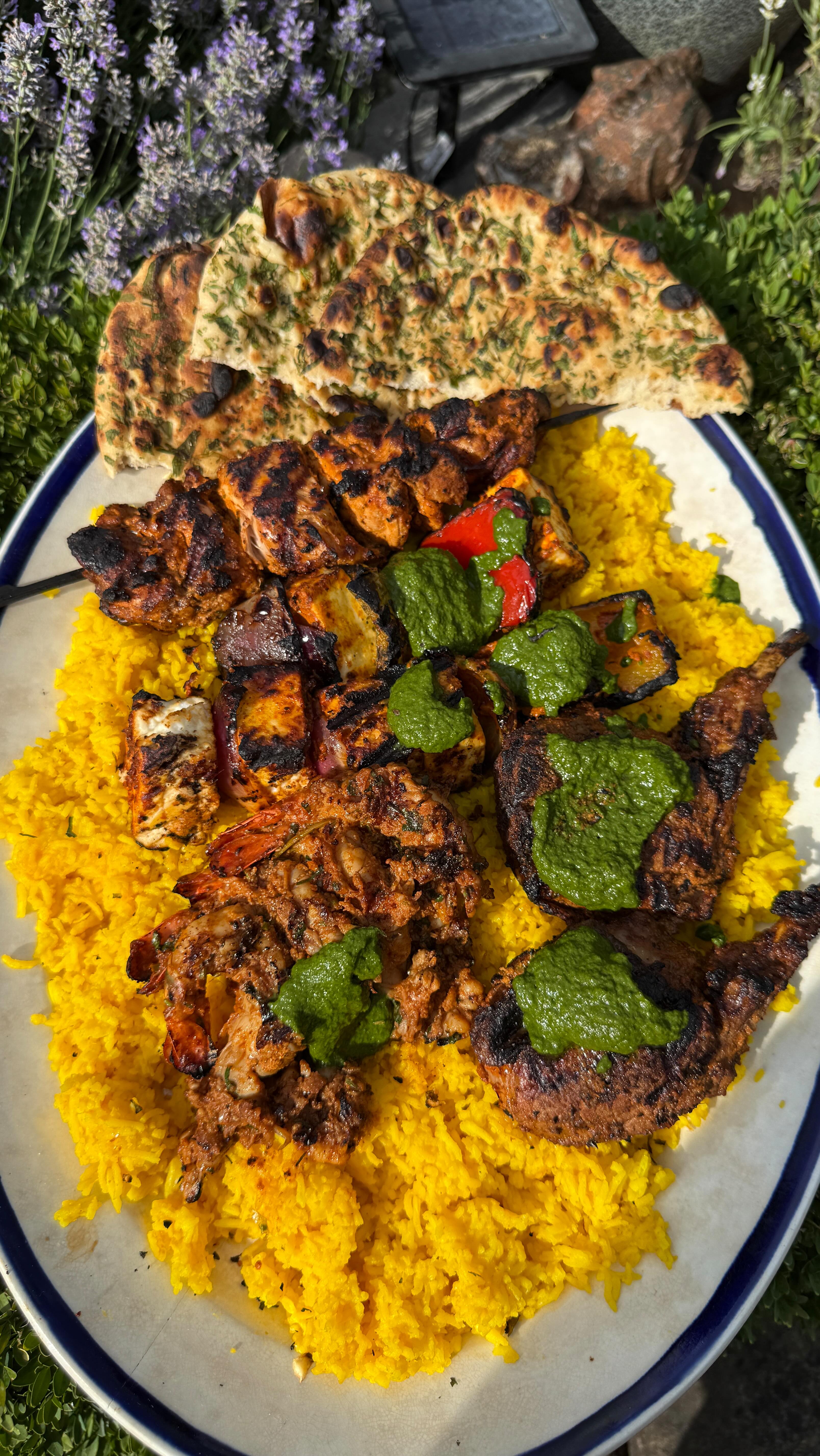 Instagram post by @beefyboysfoodtour for Gymkhana Fine Foods. Caption reads: Michelin-level tandoori, straight to your front....