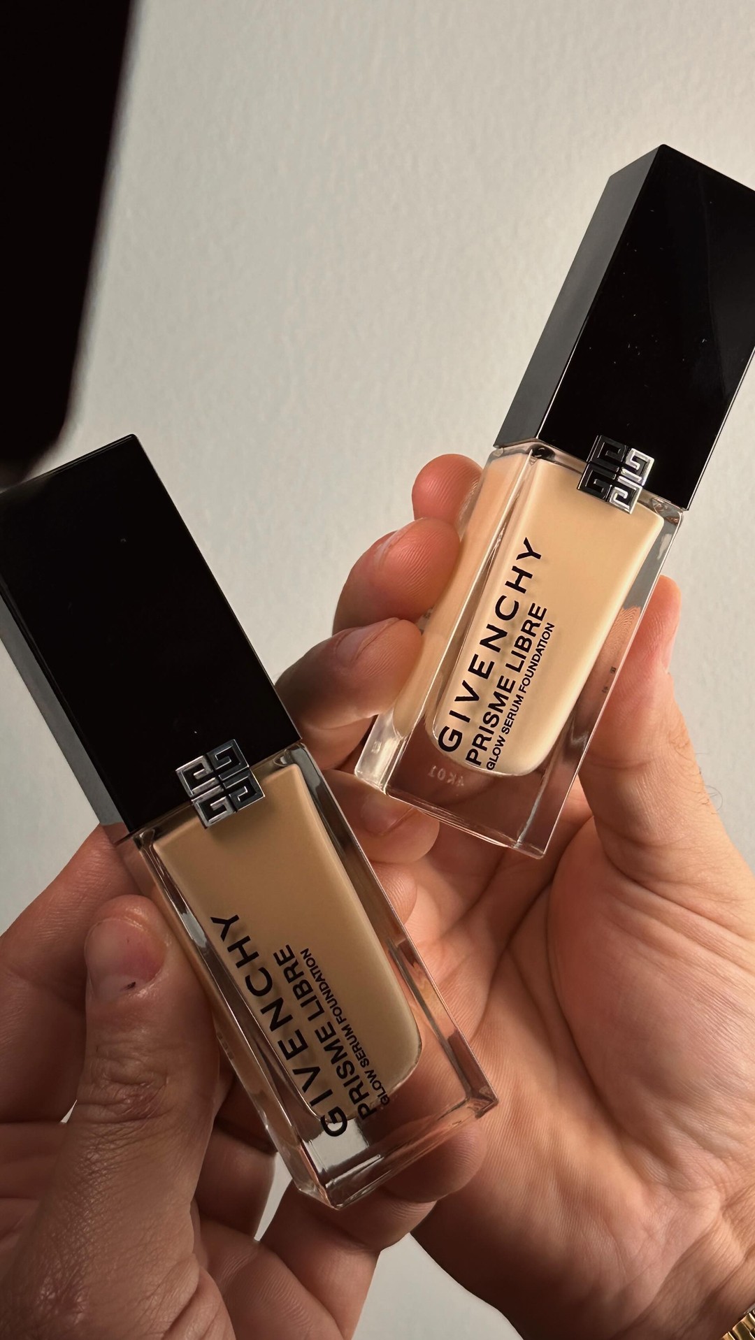 Instagram post by @wagnecarvalho for Givenchy Beauty. Caption reads: Sou apaixonado por base com acabamento de pele....