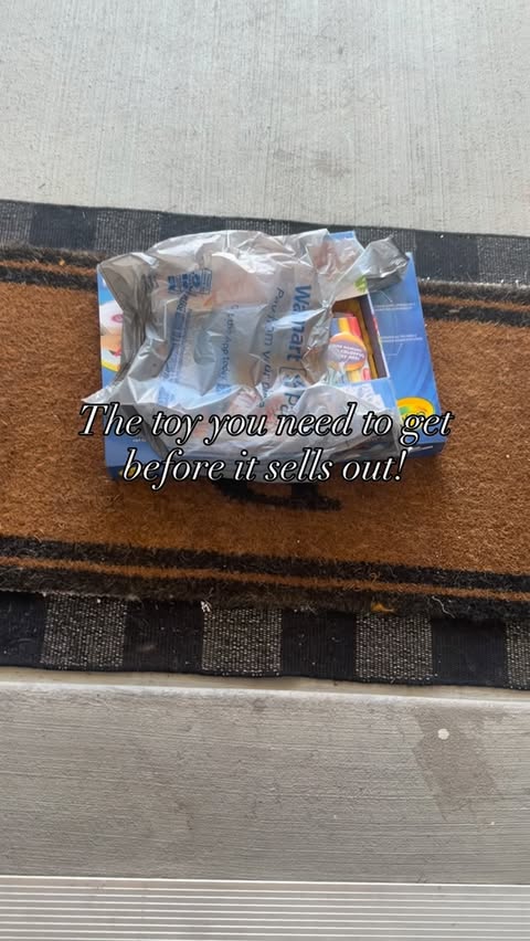 Instagram post by @makaylee for Crayola. Caption reads: Trust me, it’ll fly off the shelves! My kids play....