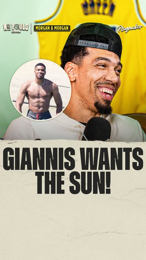 Instagram post by @nfgshow for Playmaker. Caption reads: Would it be a power move for Giannis to go to....