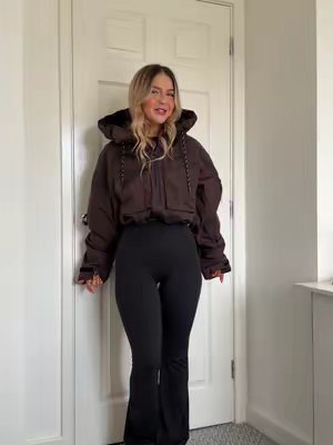 TikTok post by @wholesomeaims for PUFFIT UK Shop. Caption reads: @PUFFIT.UK.SHOP 🤎.
