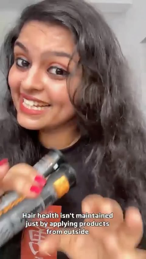 Instagram post by @dhanya_s_lakshmi for Auric. Caption reads: [...] Seed for glow.Biotin for....