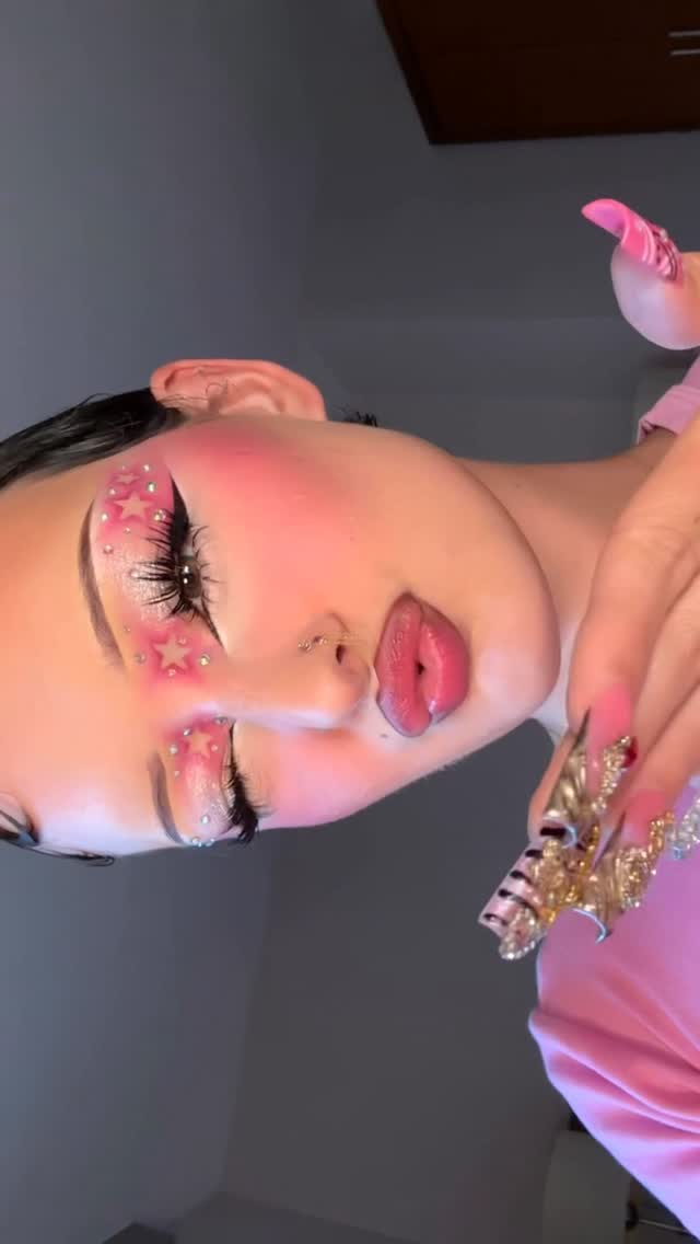 Instagram post by @fluttaflyz for Sugarpill Cosmetics. Caption reads: living my middle school theater club dreams....