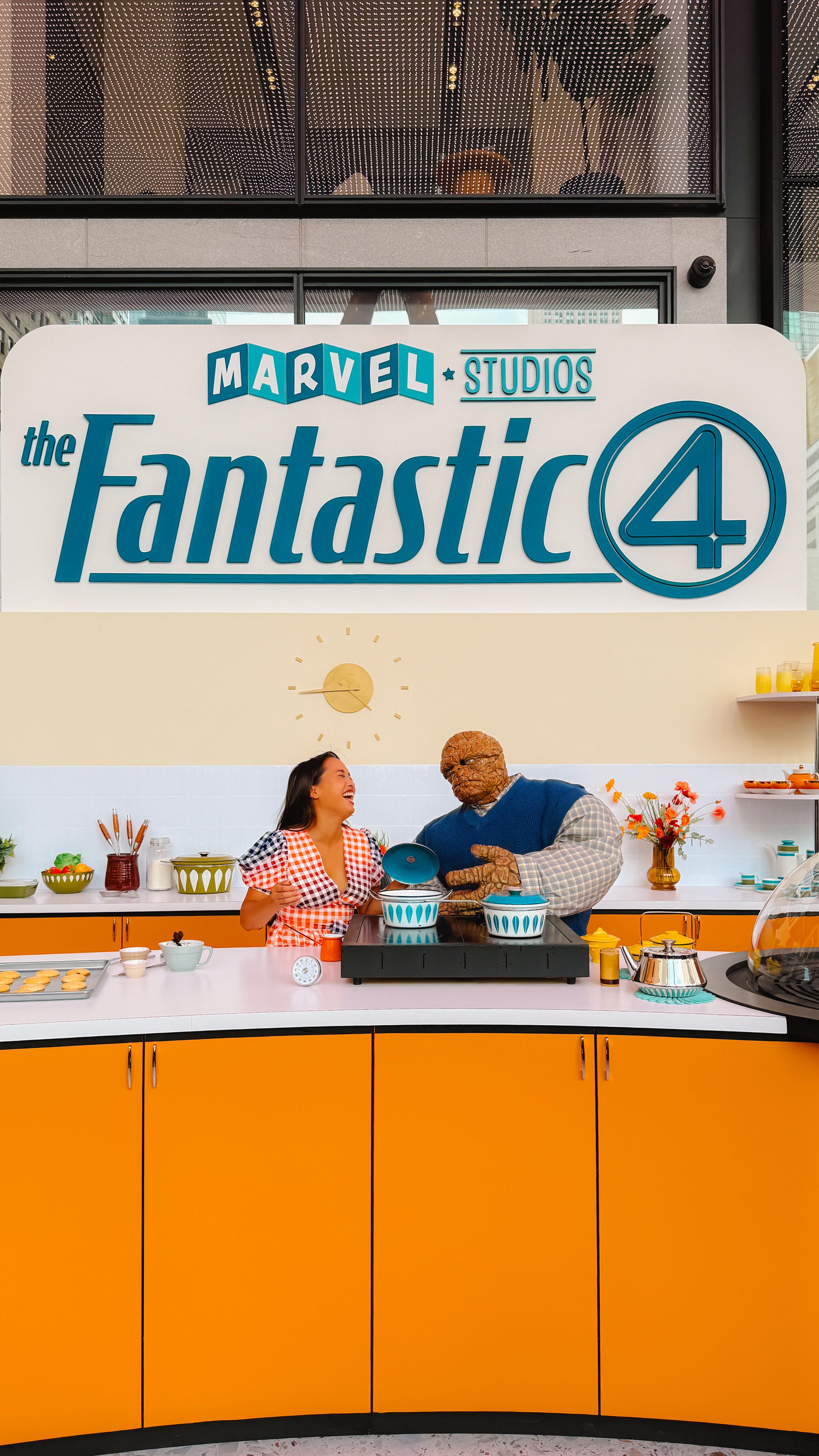 Instagram post by @melaniesutra for Marvel Studios. Caption reads: [...] rock? I’m polite.) Huge thanks to....