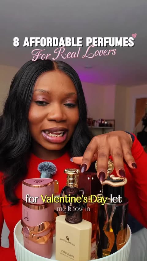 Instagram post by @vicckyalfa for Paris Corner Perfumes. Caption reads: 8 affordable fragrances for the real lovers, which....