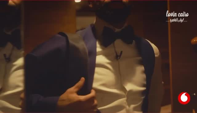 Instagram post by @lovincairo for Vodafone. Caption reads: [...] him before in a bold new episode with....