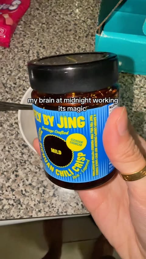 Instagram post by @shane.yang for FLY BY JING. Caption reads: @flybyjing midnight snack ready!! #ad #foodstagram....