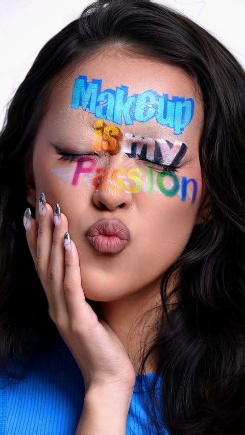 Instagram post by @shiyao.miya for Mehron Makeup. Caption reads: [...] Eyeshadow Palette: The Neutrals....