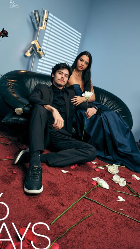 Instagram post by @clarwssa for Prime Video. Caption reads: [...] que eu entrevistei a Dove Cameron!....