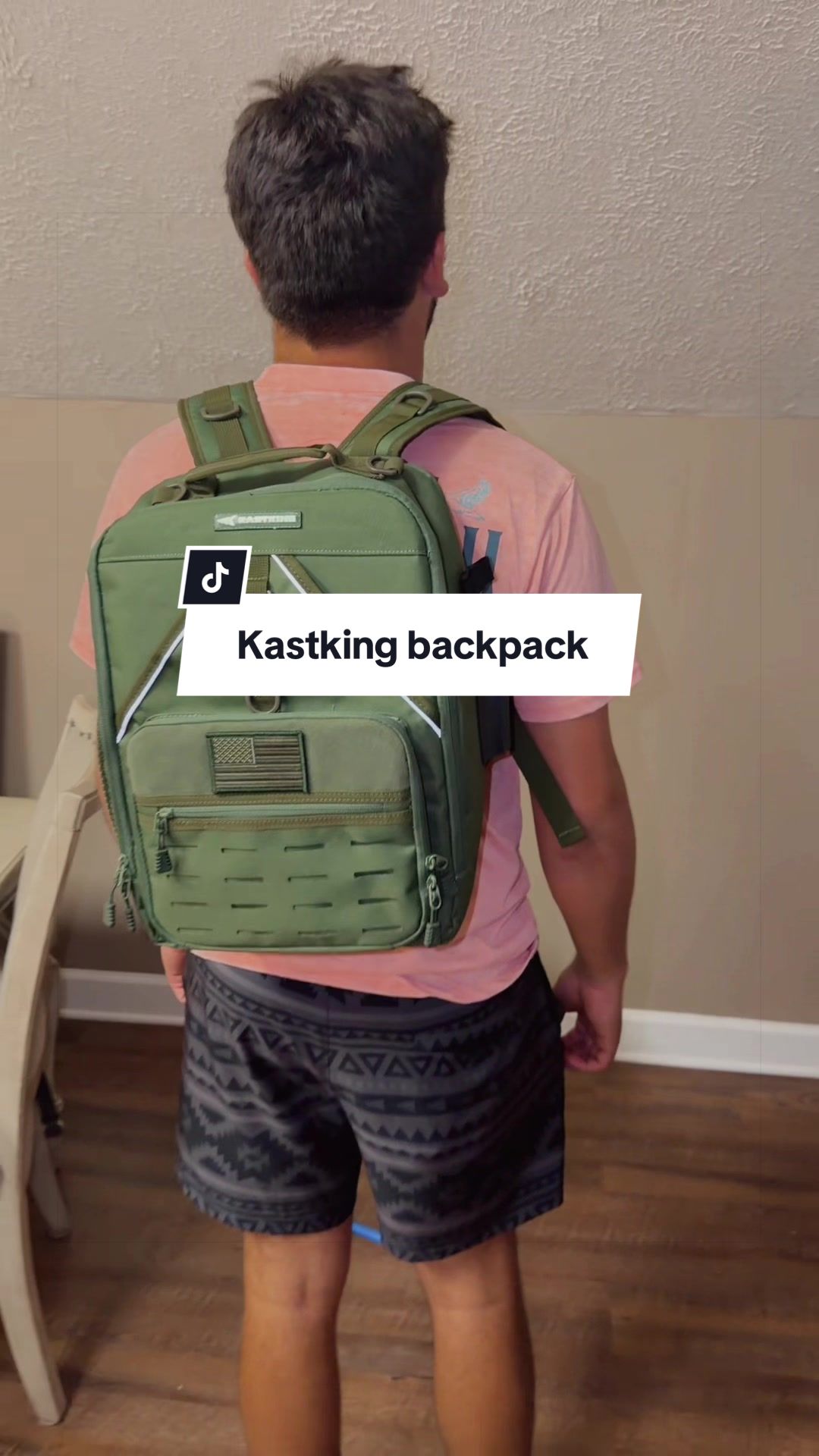 TikTok post by @ads1515 for KastKing. Caption reads: @KastKingUSA Absolutely obsessed with this [...].
