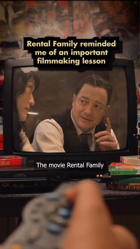 Instagram post by @munyrags for Searchlight Pictures. Caption reads: Give Rental Family a watch! It was one of the....