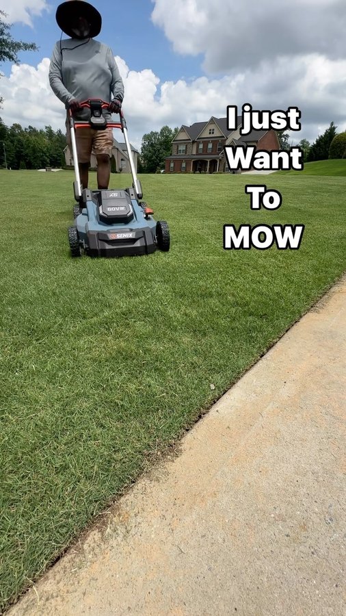 Instagram post by @bermudagrasscentral for SENIX Tools. Caption reads: Life is to short and so should you BermudaGrass.....