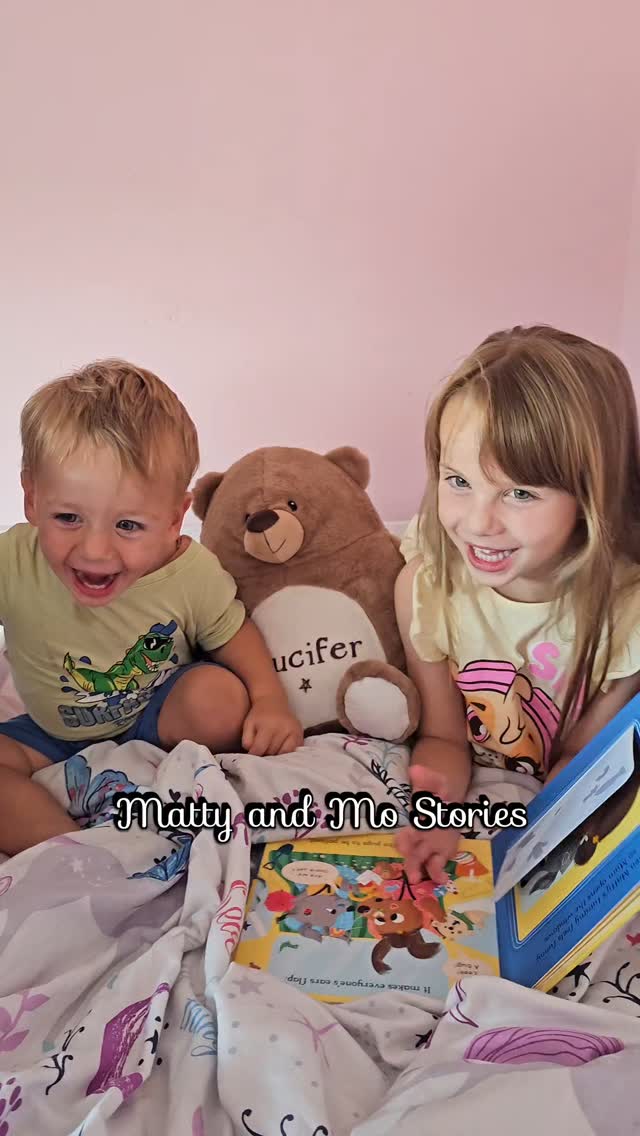 Instagram post by @familylifewiththesmiths for The Influence Room. Caption reads: AD || Gifted ✨️Matty and Mo✨️

📚✨ Meet Matty and....