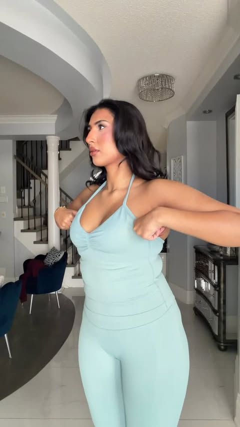 Instagram post by @jessicaasodhi for First Health Apparel. Caption reads: [...] fit is your bad bish recipe....